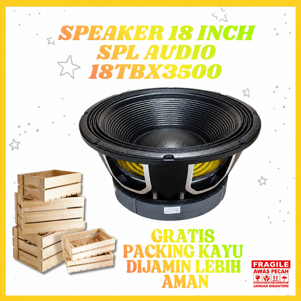 Speaker 18 Inch SPL Audio 18TBX3500