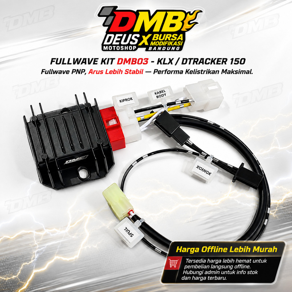 Kabel Full Wave DMB Kawasaki KLX 150 PNP Kiprok NMAX DMB02 DMB03 YGP