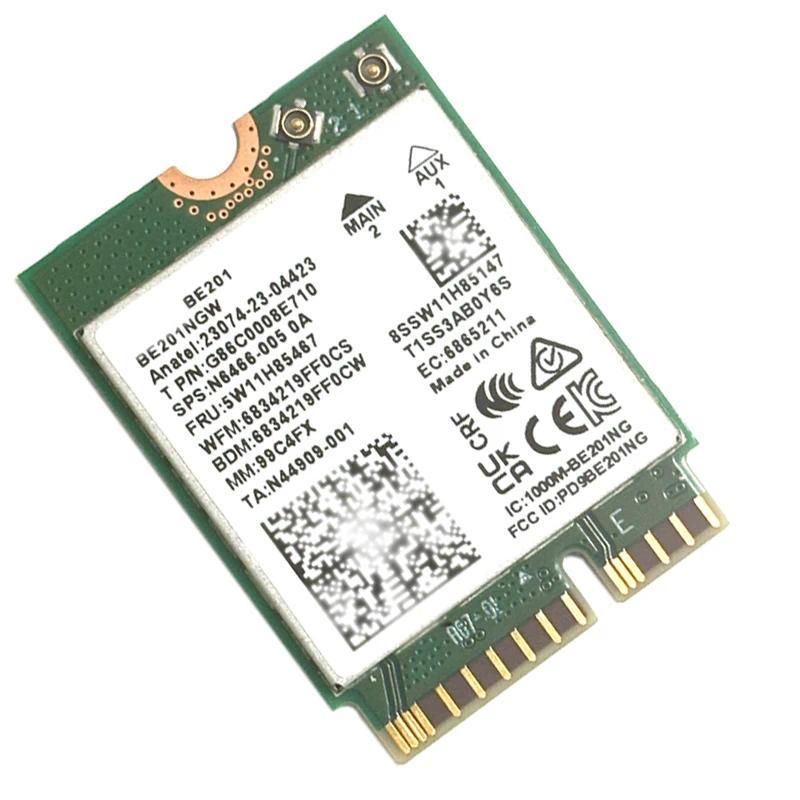TriBand WIFI 7 80211BE BE201 BE201NGW  8774Mbps  Wireless Card M 2 CNVIO 3 BT54 For Win1011 64Bit