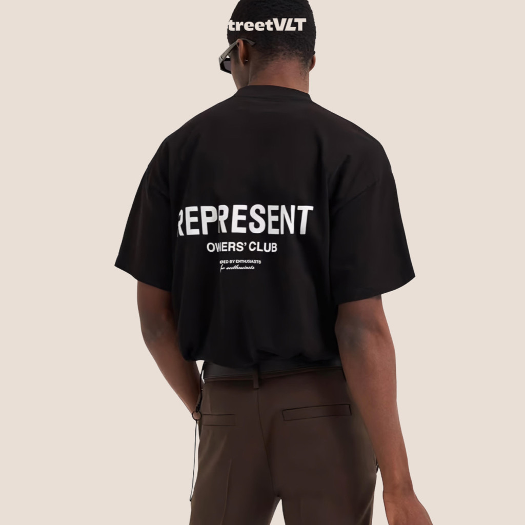 Represent UK Owners Club Black Tee Original