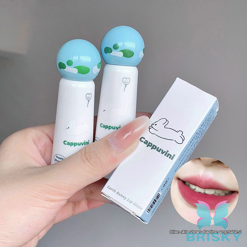 [BY]Matte Whitening Lip Glaze Little Rabbit Lip Glaze Velvet Mist Face Lip Glaze-COD