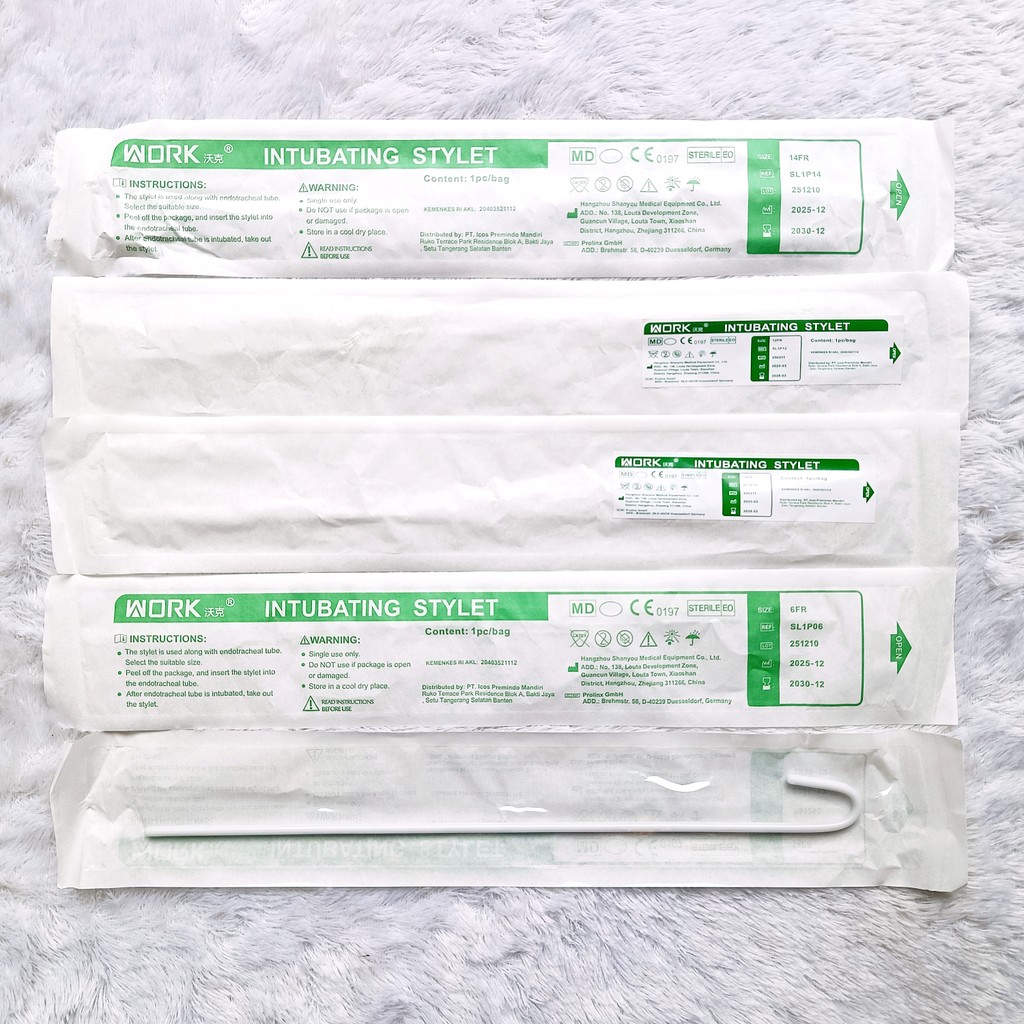 INTUBATING STYLET KAWAT ETT MANDRIN WORK