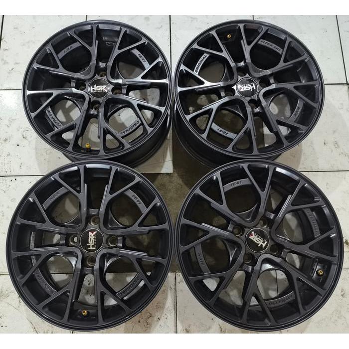 VELG MOBIL SECOND FE01 RING 15 LEBAR 6,5 PCD 4X100 // BRIO AGYA JAZZ DLL