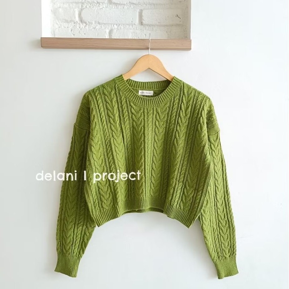 LAPAKSHOP Ryujin Crop Sweater Delani.project