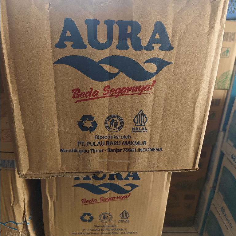 Air Mineral Aura 600ml isi 24
