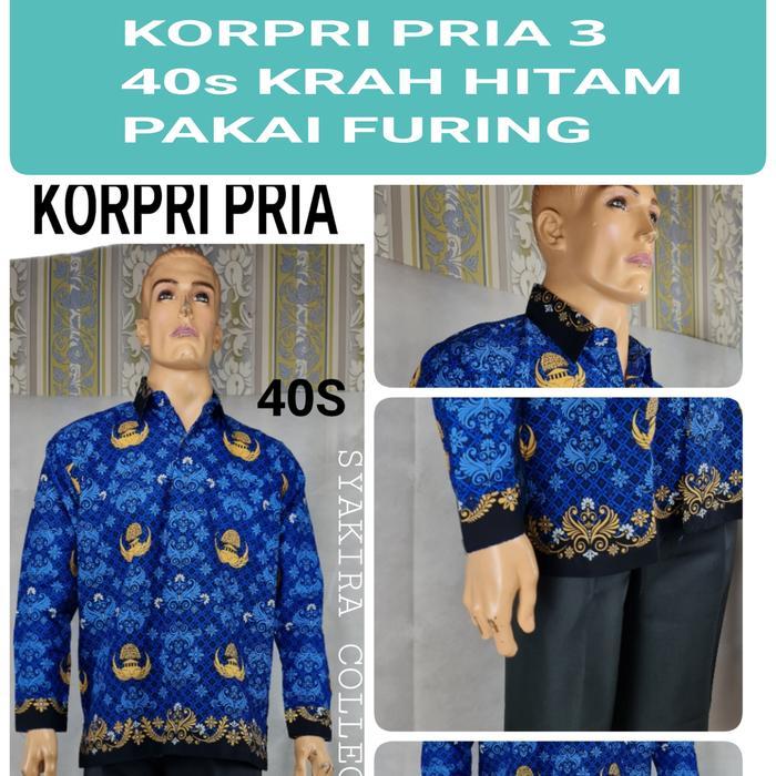 korpri/pgri wanita dan pria - KORPRI PRIA 3, S