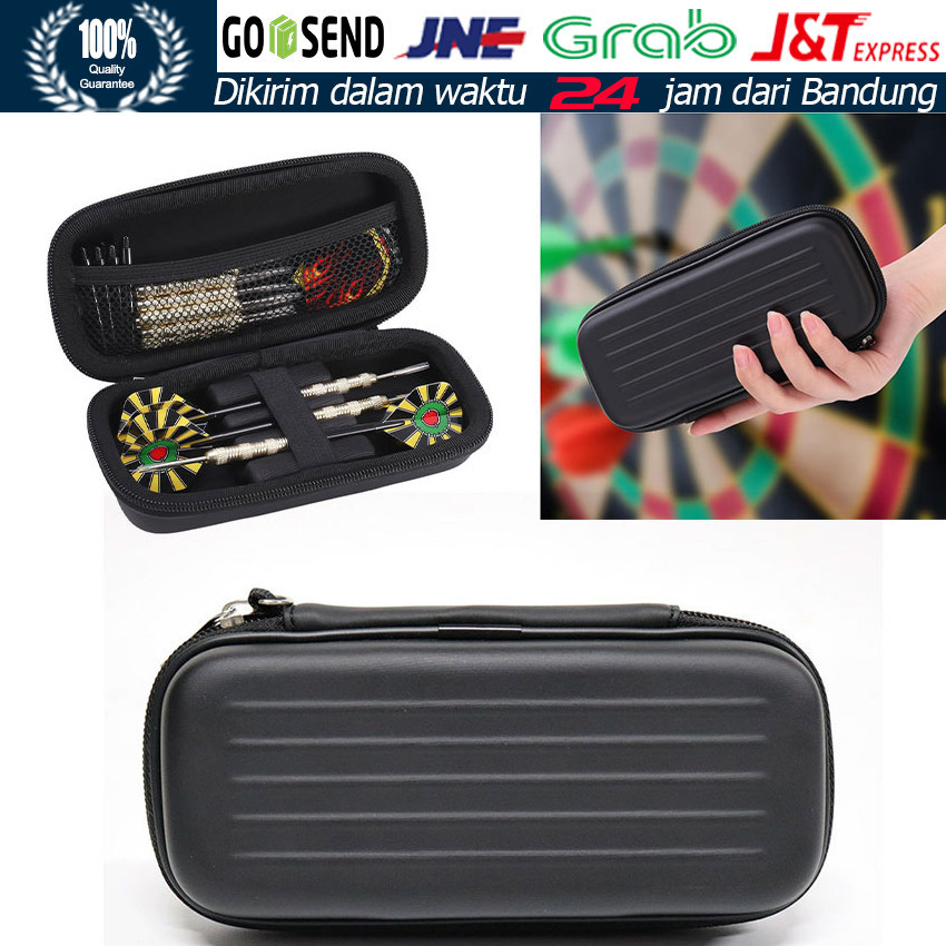 Dart Storage Box Portable / Tas Aksesoris Dart EVA Hard Case Waterproof Holder Tip Shaft Flight Carr