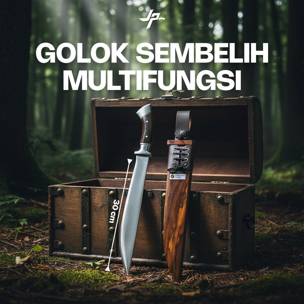 NEW COD Juragan Pisau | Golok Parang Sembelih Baja Per Asli Sup9 Panjang 30 cm Super Tajam dan Kuat