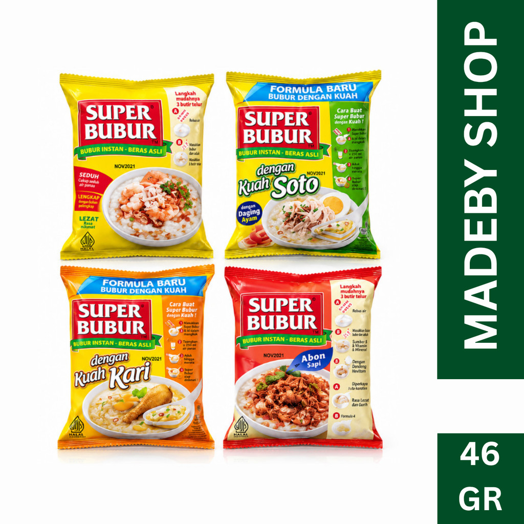 Bubur Instan Super Bubur 46 Gr