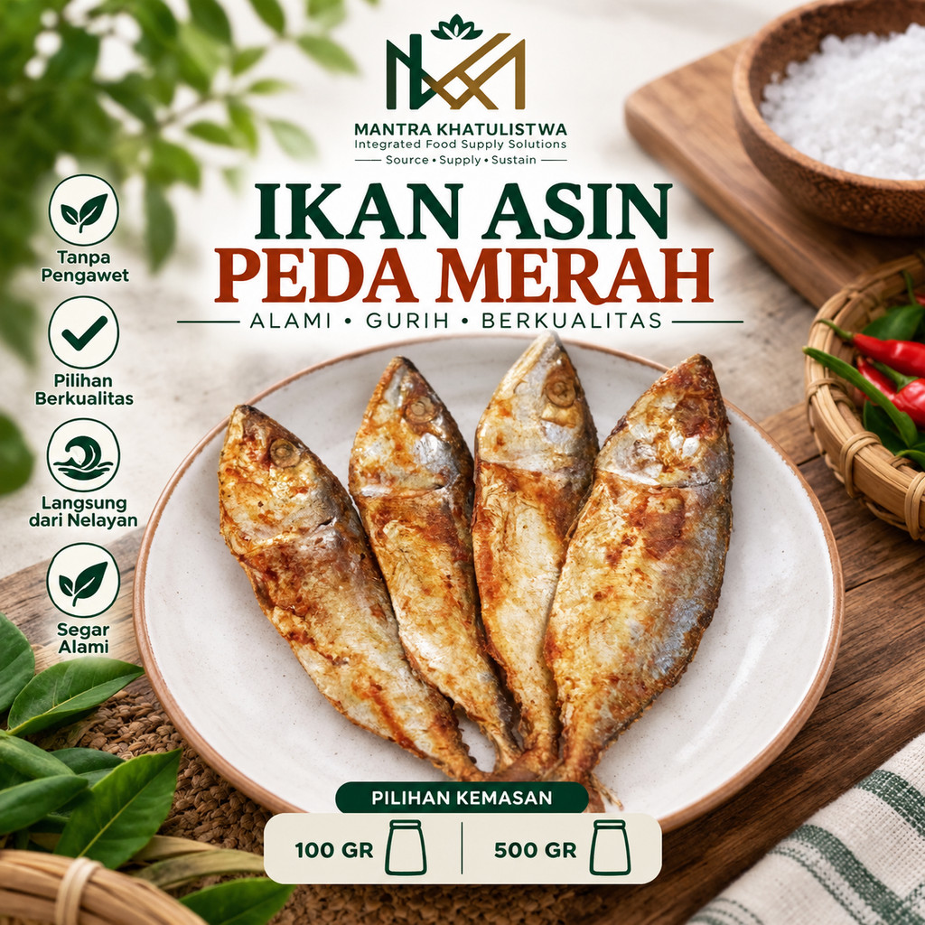 IKAN ASIN PEDA MERAH IKAN ASIN IKAN PEDA MERAH