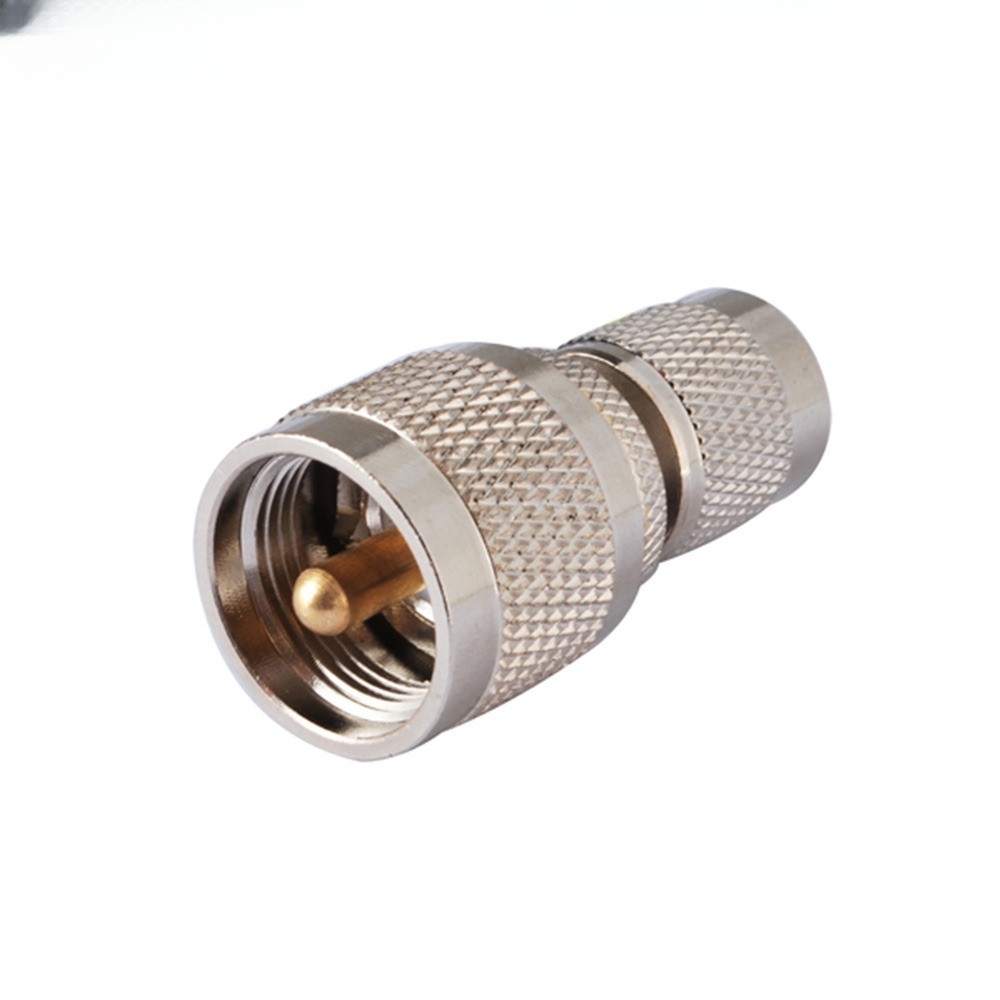Eightwood TNC to UHF Car Radio Antenna RF Coaxial Adapter TNC Plug Male to UHF Plug Male Straight SO