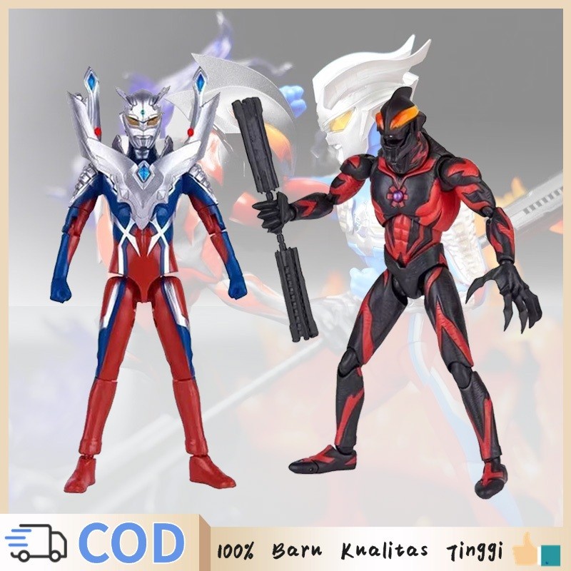 Chodo Ultraman Zero Ultraman Ginga Belial Ultraman Zero Action Edition Shf Ultraman X