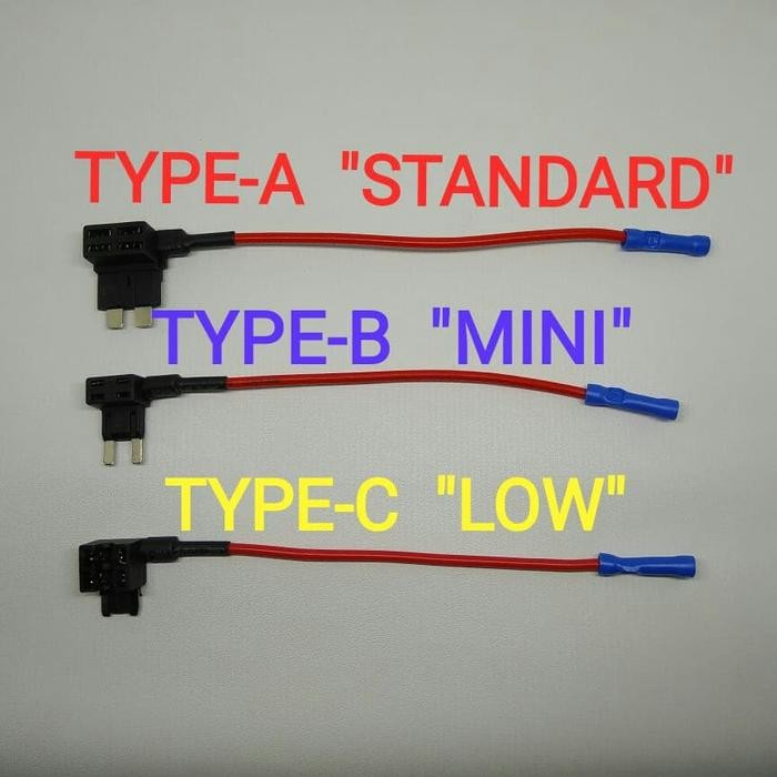 Kabel cable fuse tap skring tap fuse box arus tambahan - TYPE C