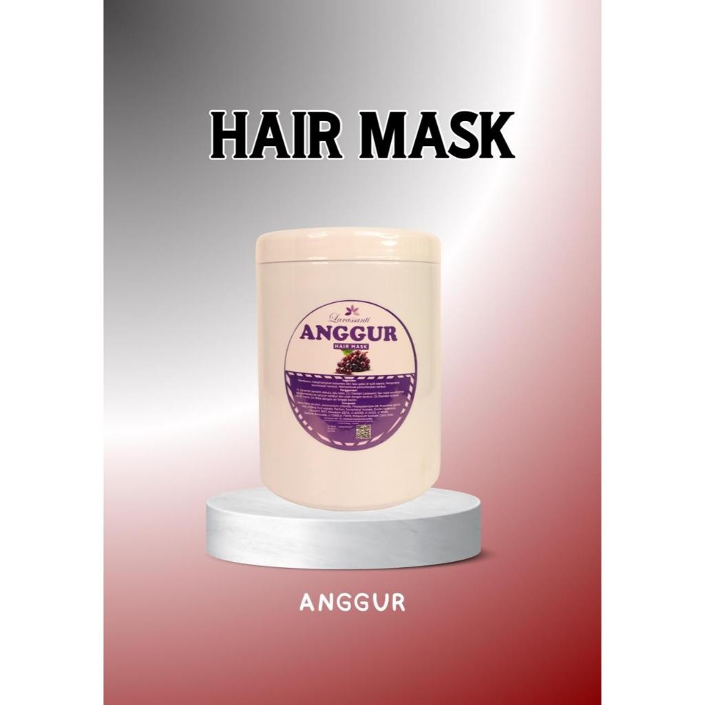 BPOM BPOM HAIRCARE & BODYCARE HAIR MASK LARASSANTI 1L BPOM HALAL | MASKER RAMBUT VIRAL UNTUK RAMBUT 