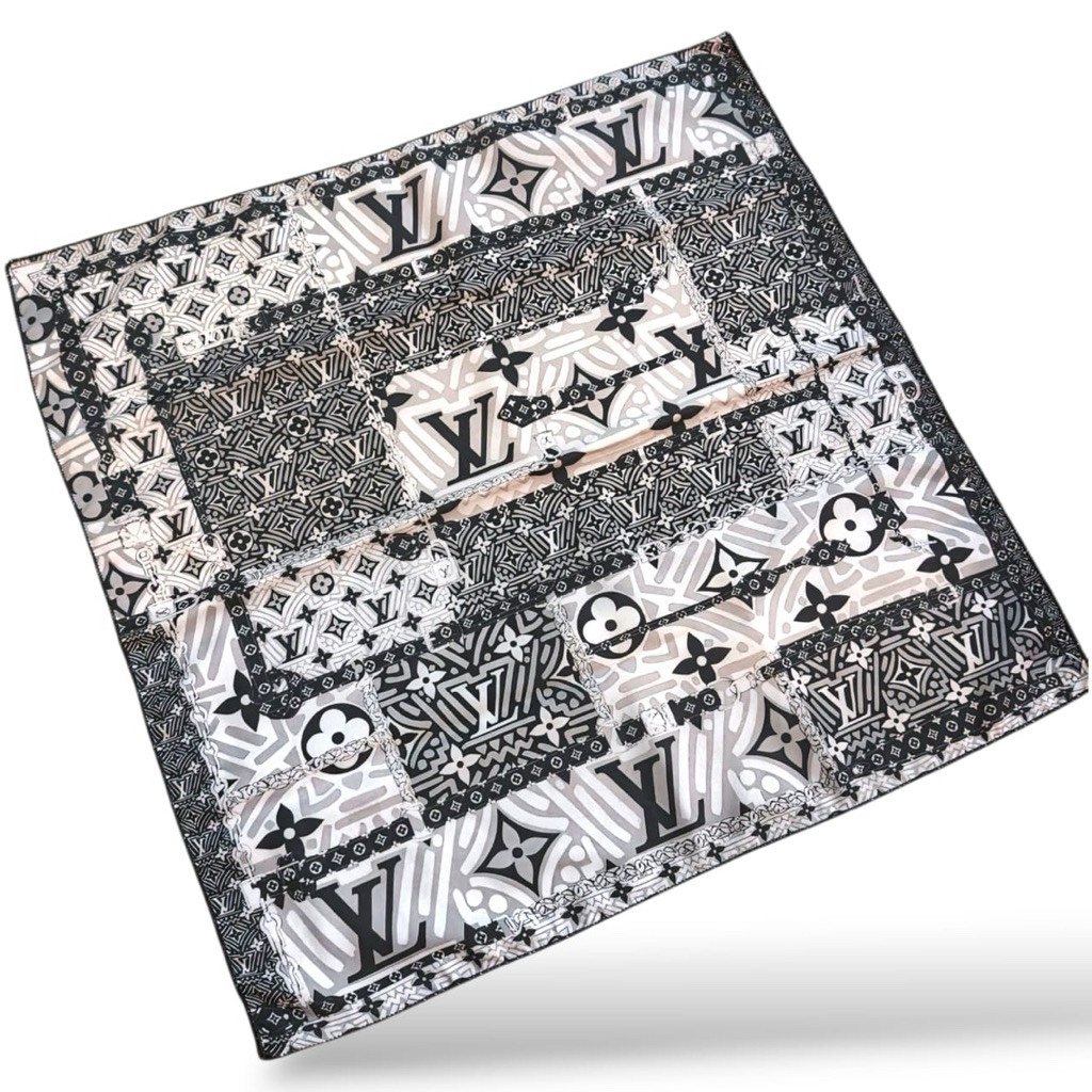 Slayer Paisley Scarf Bandana Motif LVWHITE / slayer bandana premium