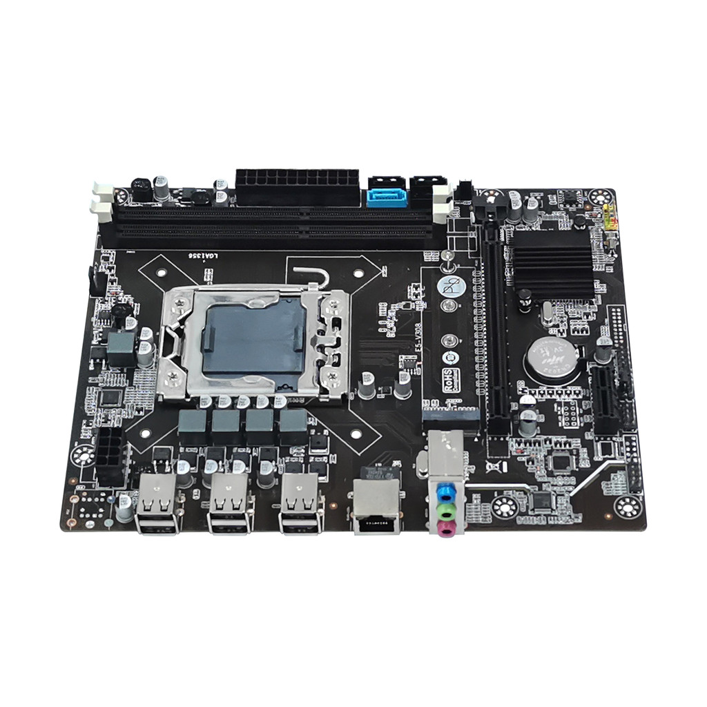Atermiter X79 -1356 Motherboard Set With Xeon LGA 1356 E5 2420 C2 Cpu 2pcs x 8GB= 16GB 1600MHz DDR3 