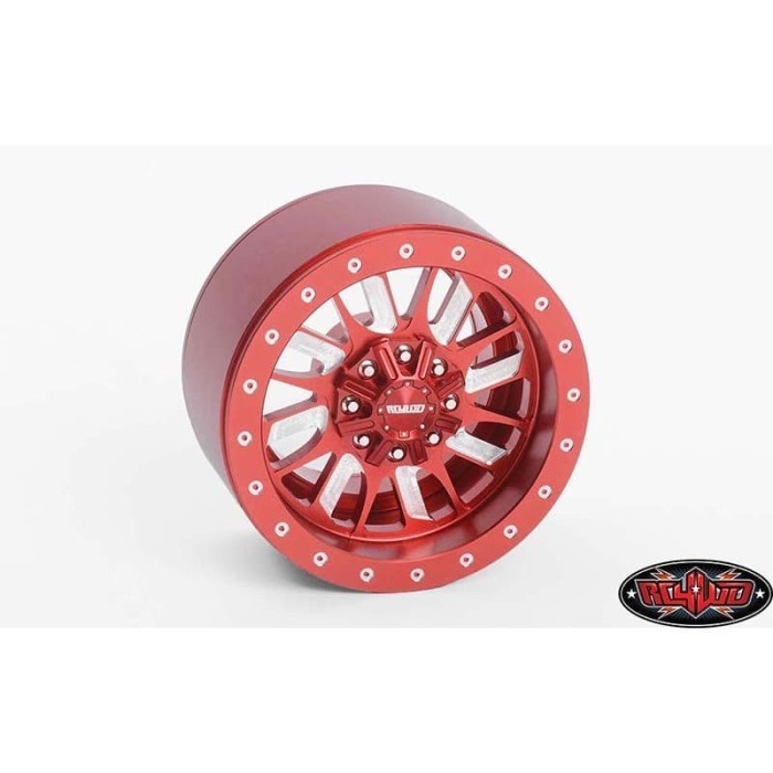 RC4WD ENFORCER 1.9" BEADLOCK WHEELS RED