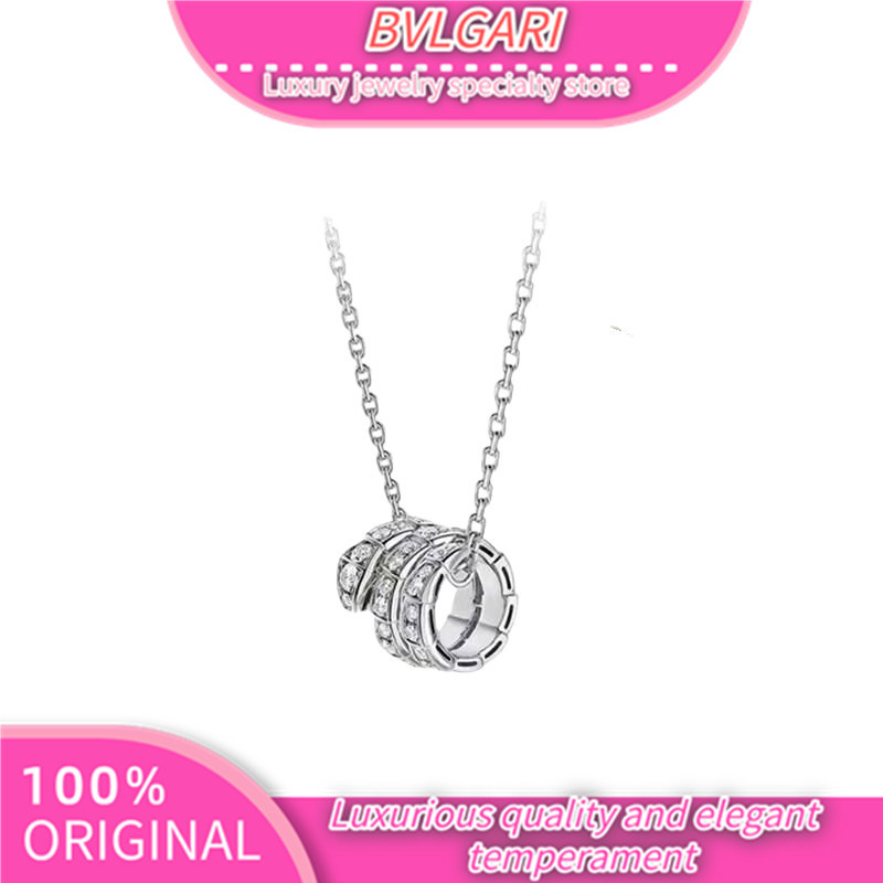 Genuine product BVLGARI Serpenti Viper series necklace A girl's necklace and collarbone chain