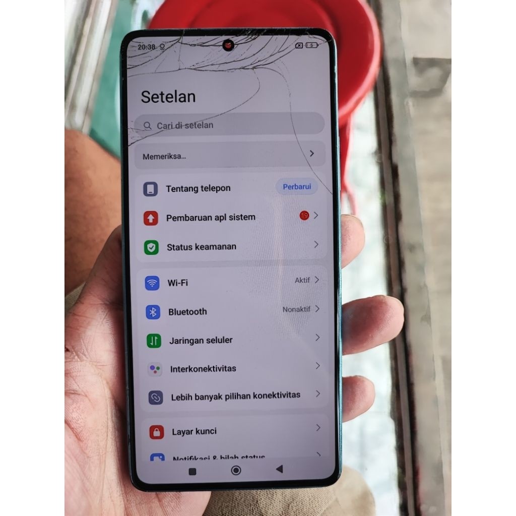 LCD POCO F5 ORIGINAL COPOTAN MINUS BACA DESKRIPSI ELSHAPART
