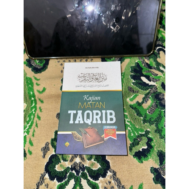 Kajian Matan Taqrib 3 Bahasa Saku | Ilmu Fiqih Fikih Fiqh Dasar