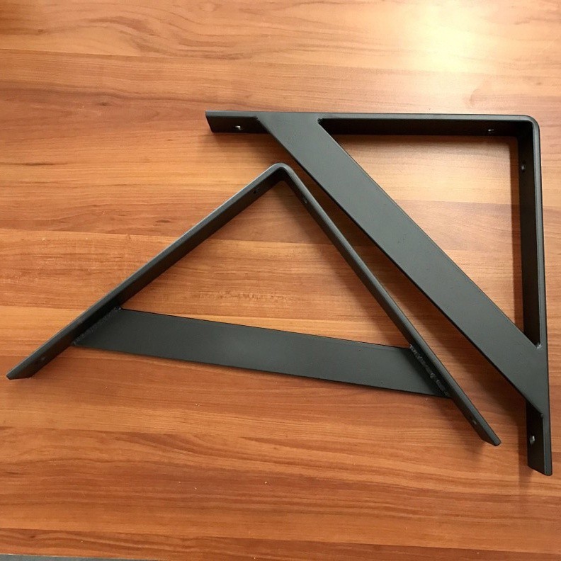 Rak Dinding Braket Ambalan Besi Siku besi plat strip pangkon Rak Kayu Harga 1 PCS