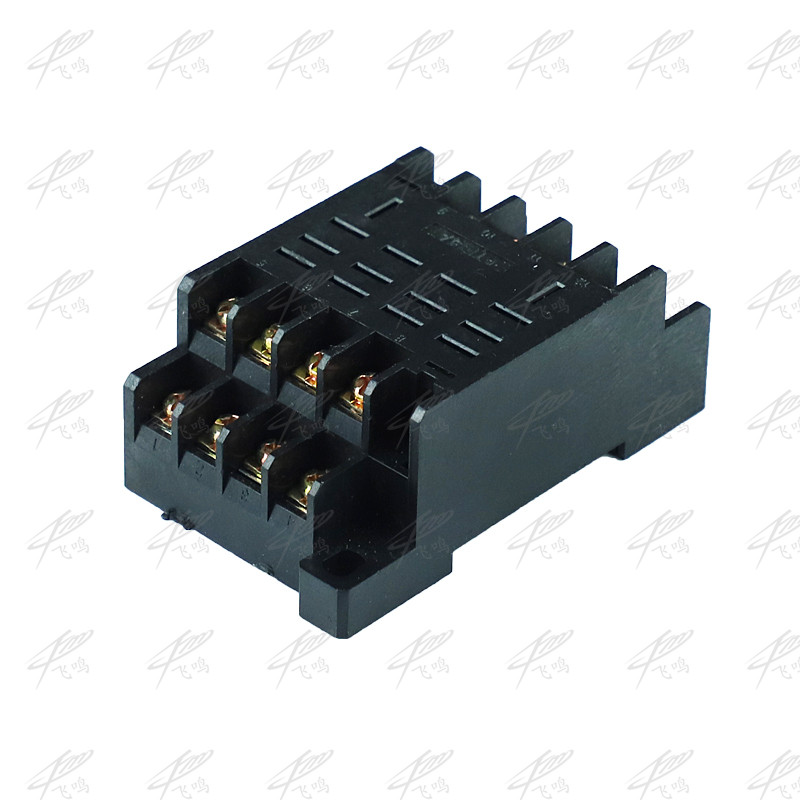 LY4NJ HH64P AC 110V 220V DC 12V DC 24V 14PIN 10A silver contact Power Relay Coil 4PDT with socket Ba