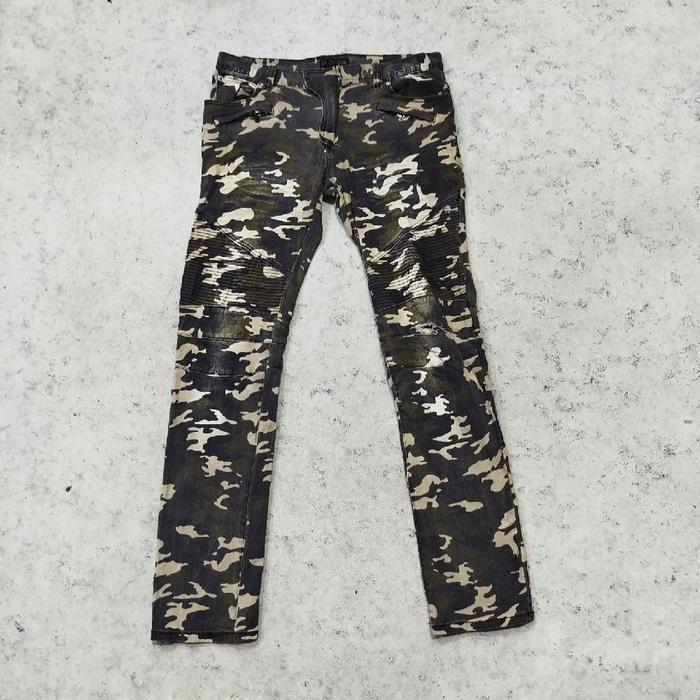 celana bikers touring motoran IN THE ATTIC celana taktical camo double knee murah bagus