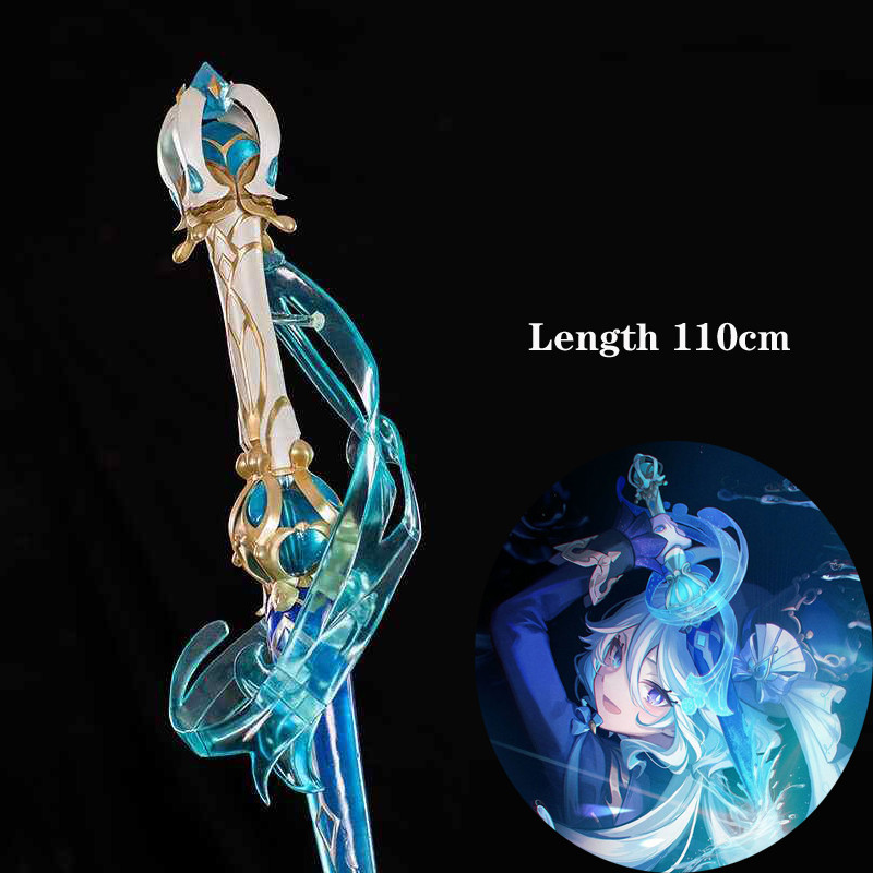 Genshin Impact Furina Cosplay Weapon Props Resin Material Model Halloween Costume Accessories