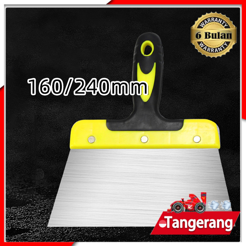 Kape Stainless / Putty Scraper / Scraper Dempul / Kape Tembok / Pengikis Dempul 160mm/250mm