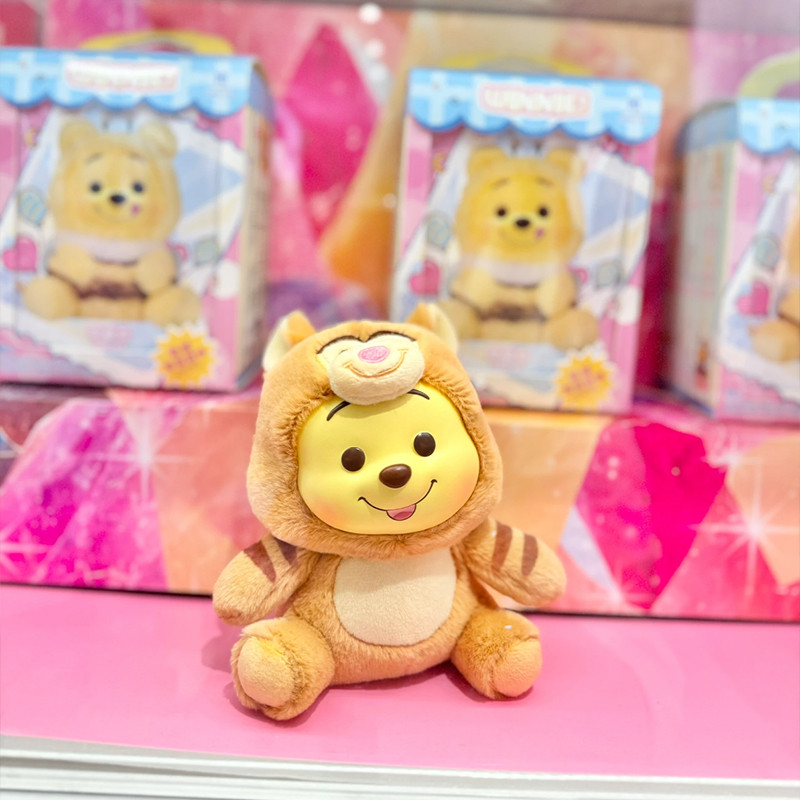 Winnie The Pooh Misievous Party Blind Box Cartoon Figure Dolls ildren Toys Collectible Cute Decorati