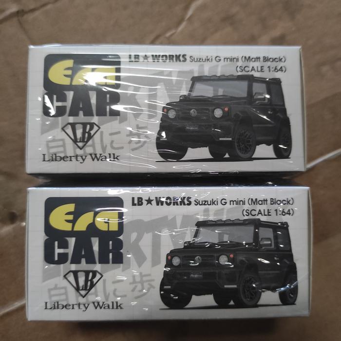ERA CAR 1/64 LB WORKS SUZUKI G MINI MATT BLACK BEST