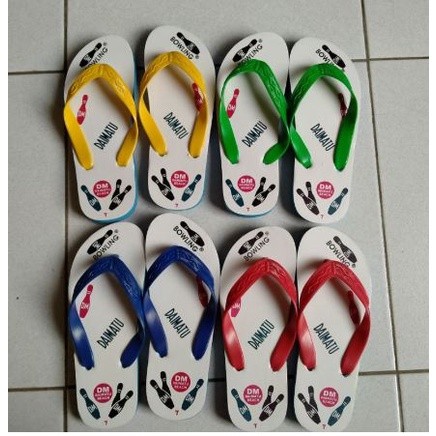 SANDAL DAIMATU - SANDAL JEPIT LEGEDARIS - SANDAL JEPIT DAIMATU BOWLING