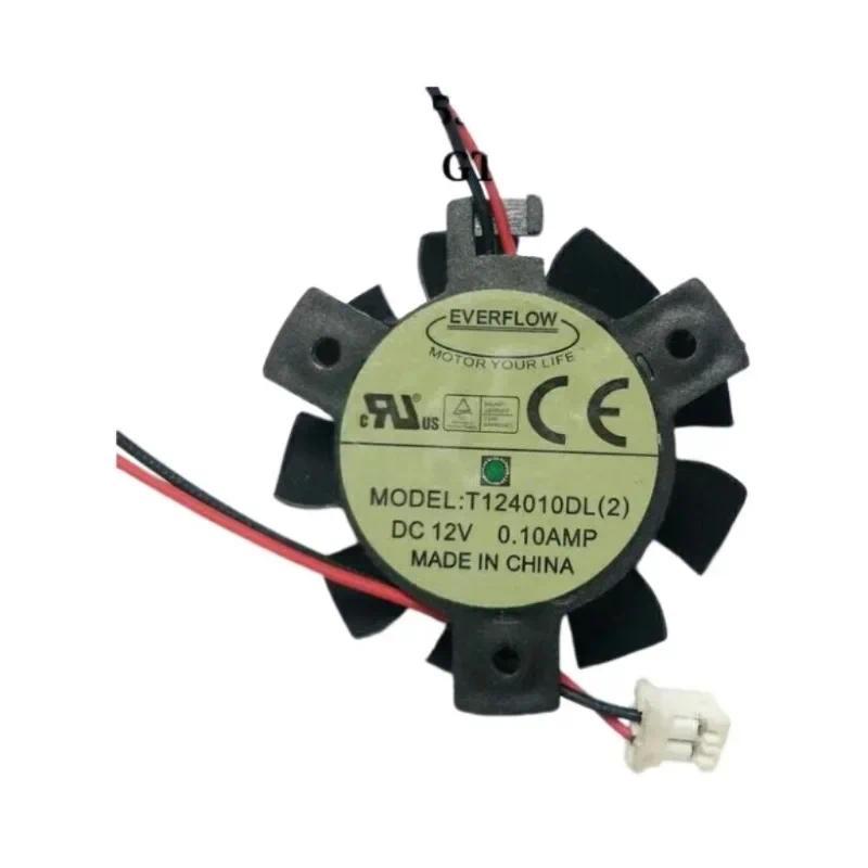 New Fan for ASUS EN210 GT620 630 GT640 EAH5450 R7240 HD6570 4550 Graphics Card Fan T124010DL