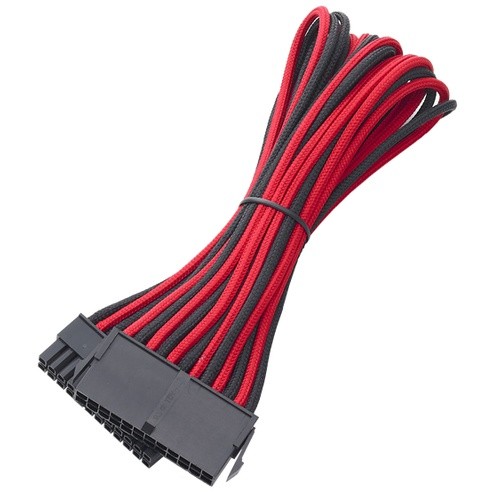 Bitfenix Alchemy ATX 24 pin Red Black - sleeved cable - CG