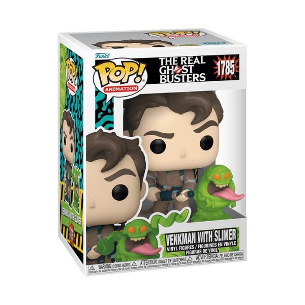 Funko POP The Real Ghostbusters  Venkman with Slimer