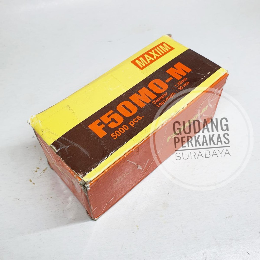 PAKU TEMBAK 5 CM ISI STAPLES ANGIN F-50 ISI PAKU TEMBAK ANGIN F50