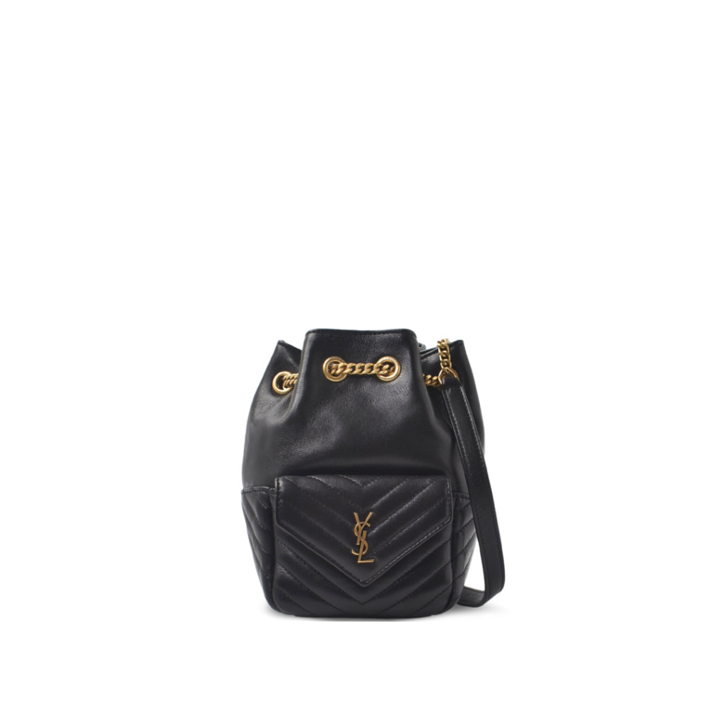 Joe quilted mini bucket bag C2233