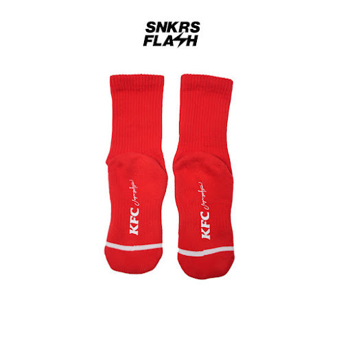 SANDALBOYZ SOCKS KFC LOGO RED - KFCSORE