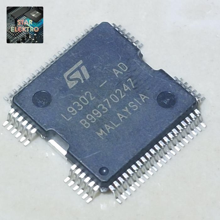 L9302 AD LQfp-64 L9302AD IC Ignition Driver L9302-AD ST MYS Malaysia Module Chip Head Unit TERBAIK..