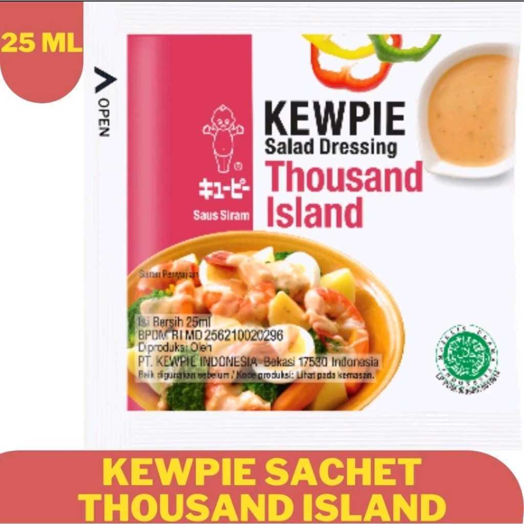 SAUS SALAD DRESSING KEWPIE SACHET 25ML RASA THOUSAND ISLAND
