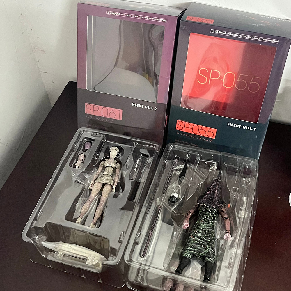 Figma Silent Hill 2 Figure Red Pyramd Thing Figma SP055 Bubble Head Nurse Sp061 Action Figure PVC Co