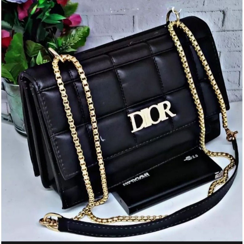 Tas Selempang Wanita Kekinian – Tali Rantai Ulir Modis Untuk Kondangan & Jalan