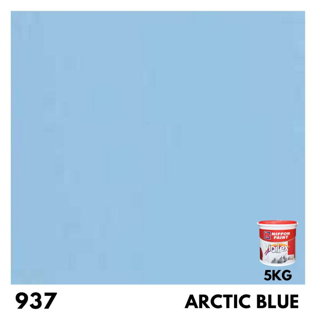 CAT NIPPON PAINT VINILEX 937 ARCTIC BLUE 5KG