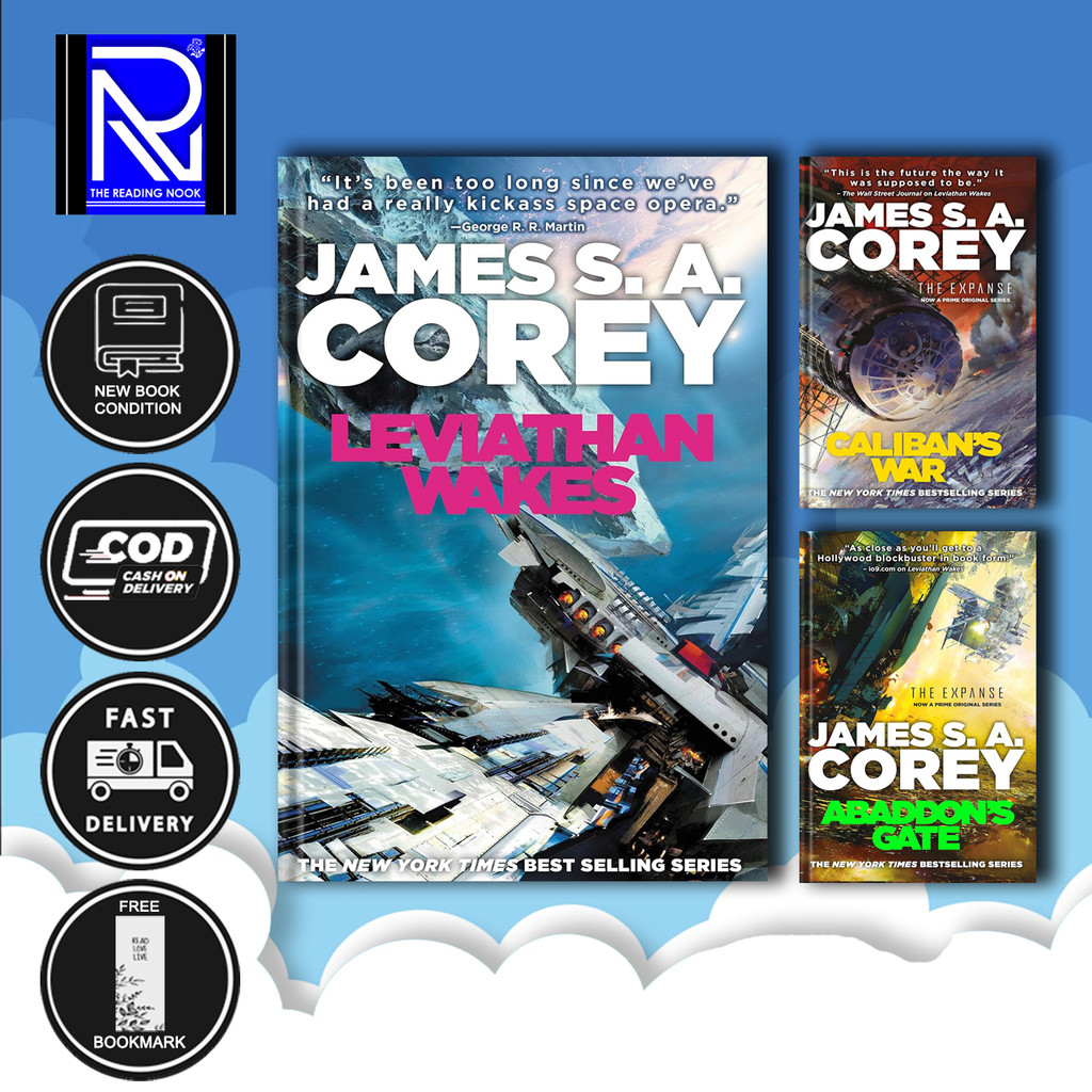 The Expanse (9 book series) Leviathan Wakes | Caliban's War | Leviathan Falls By James S. A. Corey (