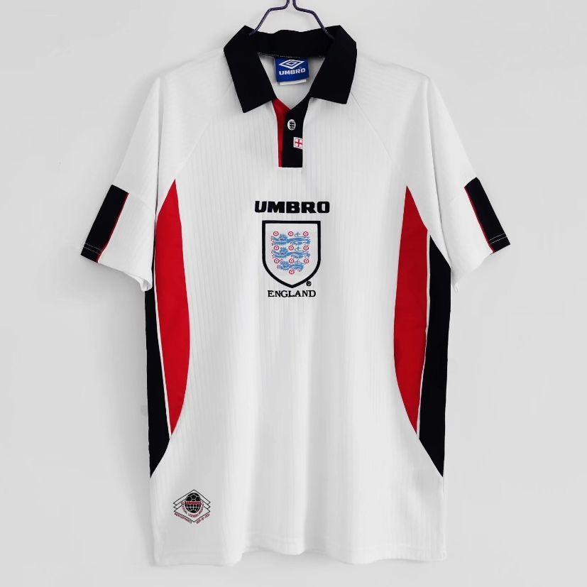 Jersey 1998 England home A56 T shirt pria
