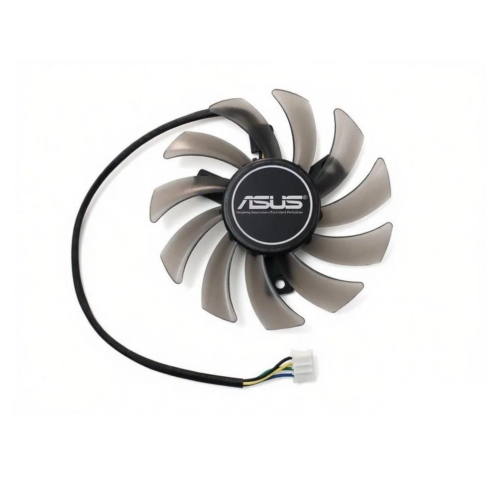 R65 75mm T128010SH Graphics Card Cooler Fan Replacement 40mm 12V 0.25A 4Pin for ASUS GTX660 GTX670 G