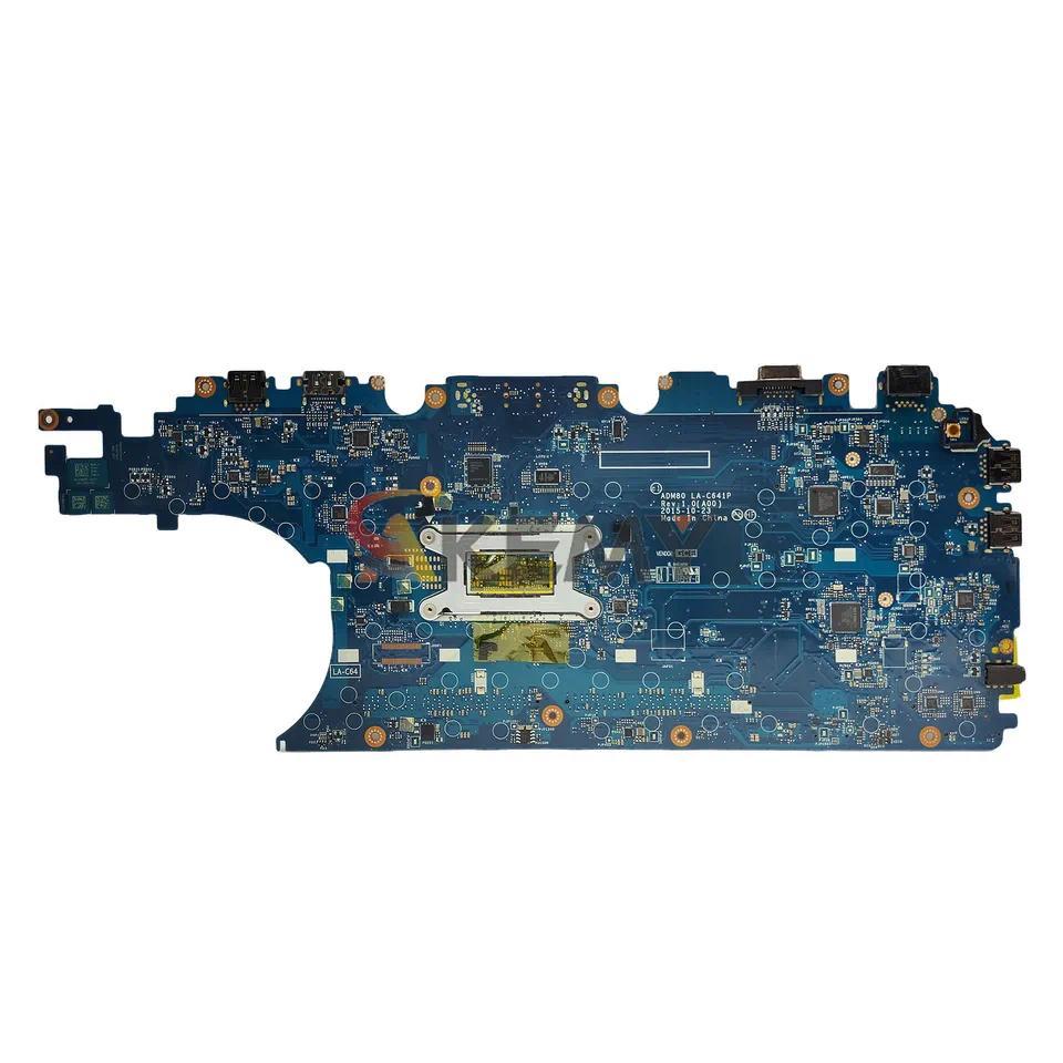 Laptop Motherboard For DELL Latitude E5570 3510 ADM80 LA-C641P with i3 i5 i7 CPU DDR4 03MCRF 0JCMFT 
