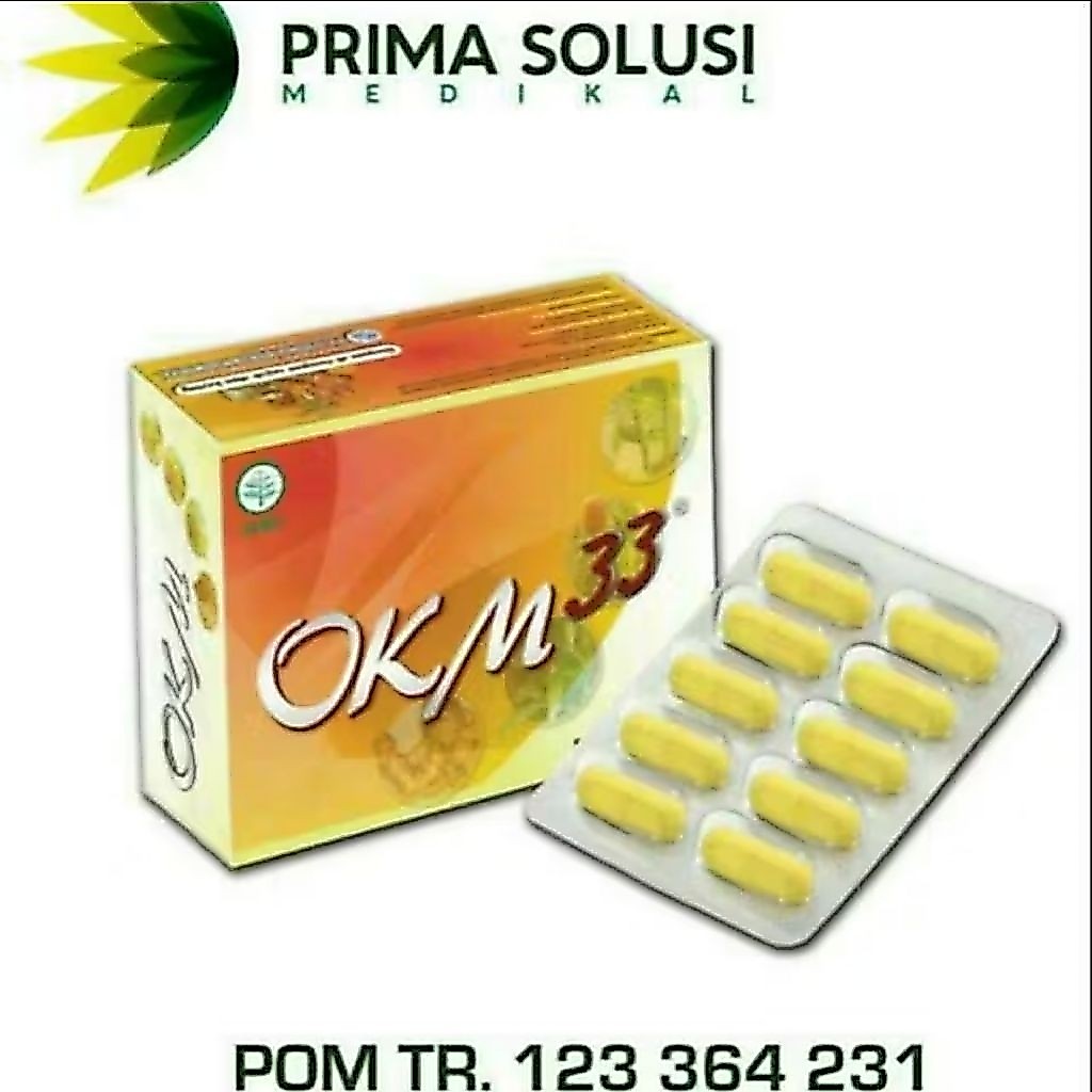 Gula Darah, Kencing Manis - OKM33 isi 30 kapsul