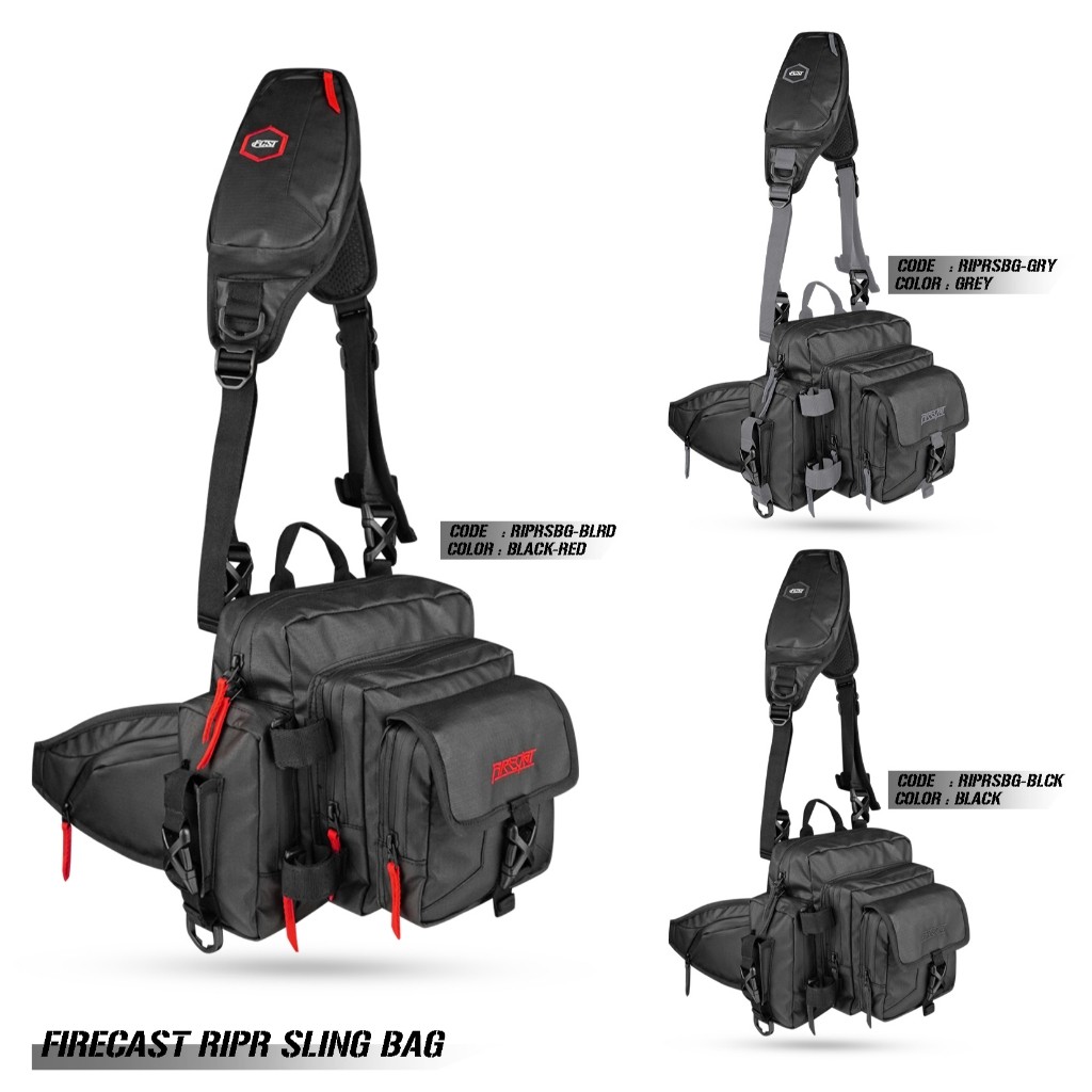 Firecast | Tas Pancing | Tas Joran | Firecast Ripr Sling Bag