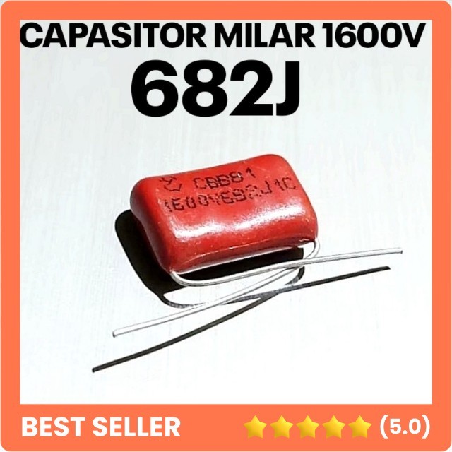 CAPASITOR MILAR 682J 6.8nF 1600V 1.6KV 682 1600V CBB
